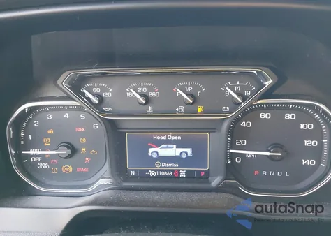 2020 GMC Sierra 1500 4Wd Short Box Elevation from USA, damaged, VIN 3GTU9CED4LG317865